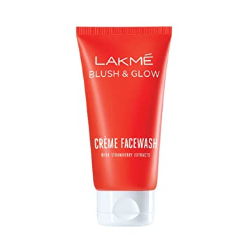 Lakmé Blush & Glow with Strawberry extracts  Face Wash 50g